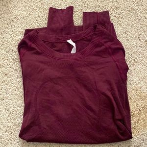 Lululemon Size Two Long-sleeve shirt